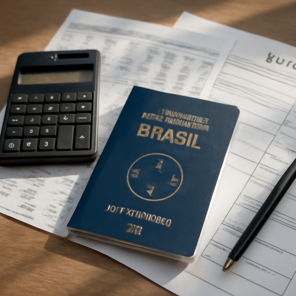 Imposto de Renda e Vistos: como brasileiros podem comparar estratégias de comprovação financeira sem cair em inconsistências